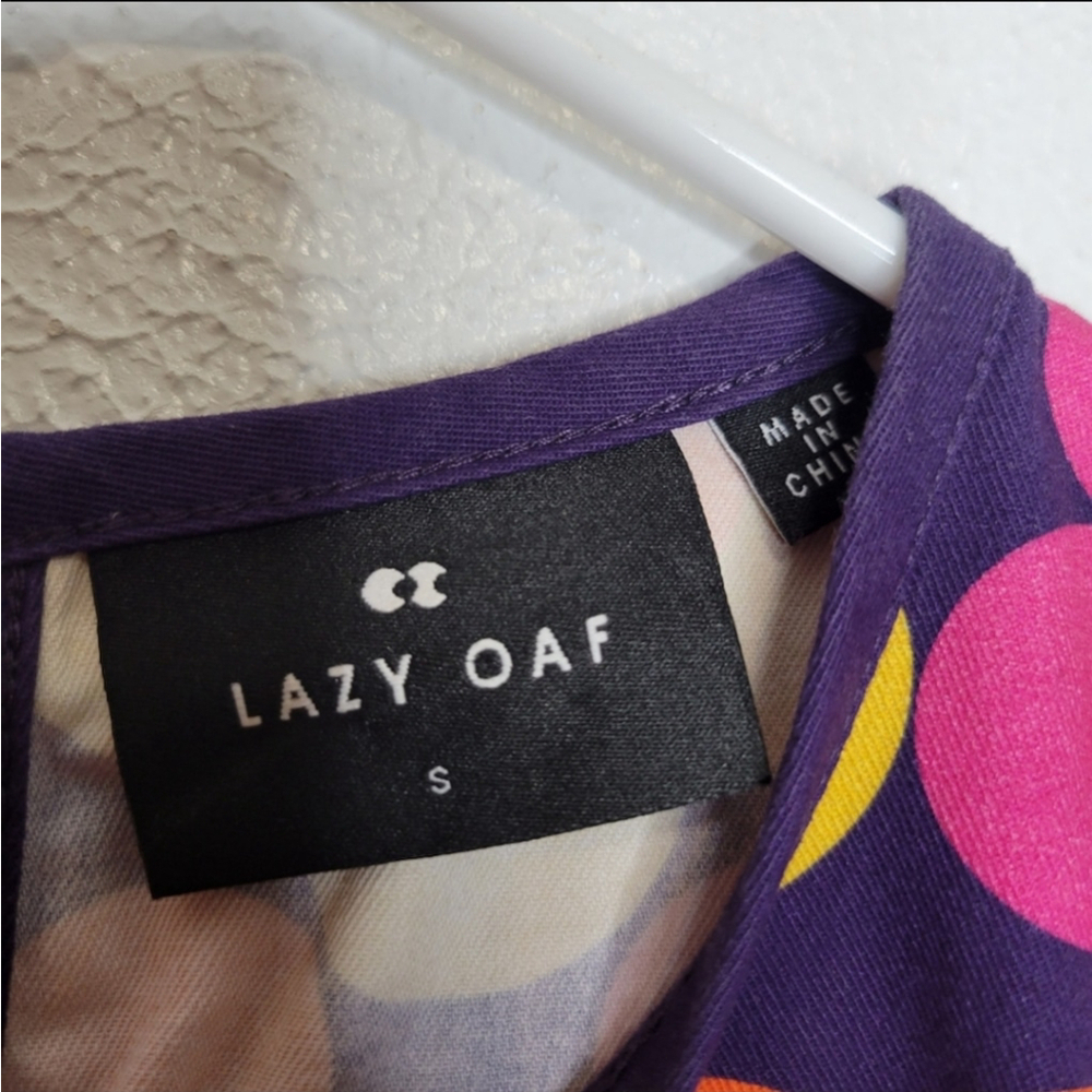 Lazy Oaf 70's Floral Print T-Shirt Women's Size Small - Picture 10 of 15
